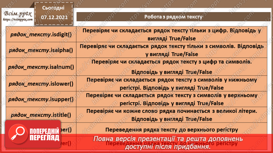 №62 - Робота з рядком тексту.8