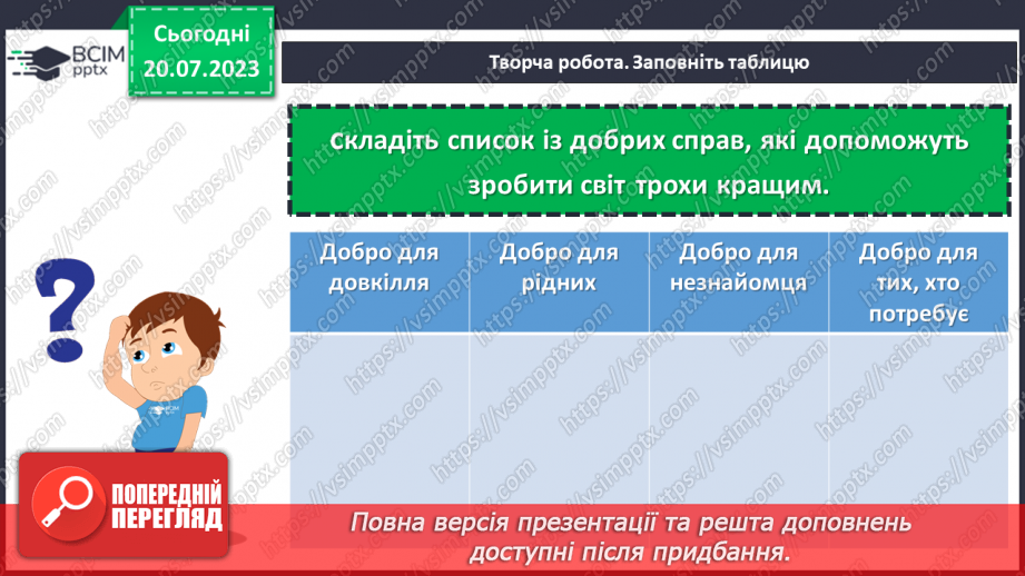 №28 - Духовний вінець: роль добра та зла в житті людини.20