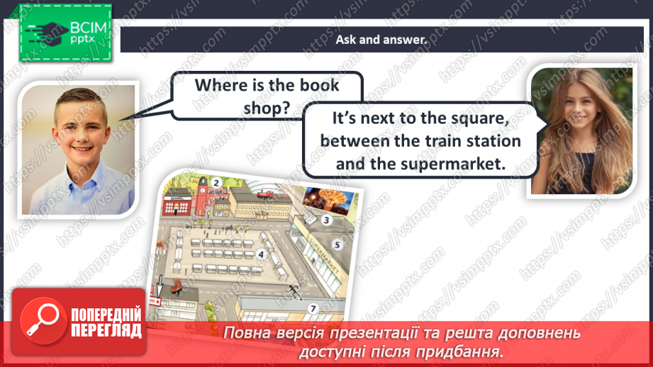 №019 - Unit 2. Around town. Places in town.18 №019 - Unit 2. Around town. Places in town.18