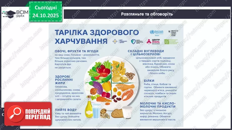 №10 - Харчування та здоров'я.11 №10 - Харчування та здоров'я.11