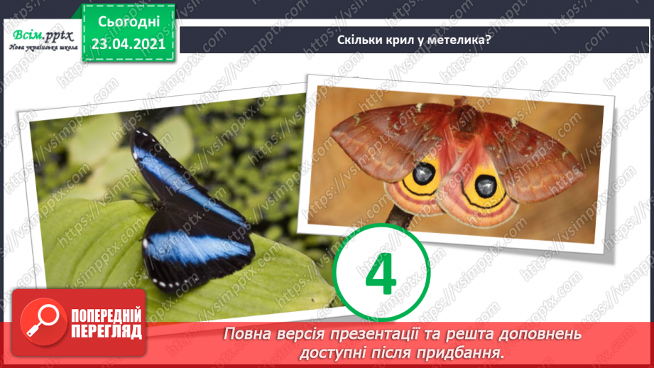 №21 - Танець метеликів. Симетрія в природі. Слухання: Е. Гріг «Метелик». Виконання: поспівка «Танцювали миші».8