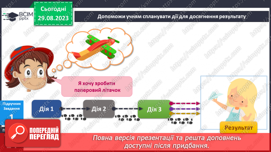 №015-16 - Я планую. Українська мова в інтегрованому курсі: Я досліджую медіа. Малюнок як джерело інформації.9