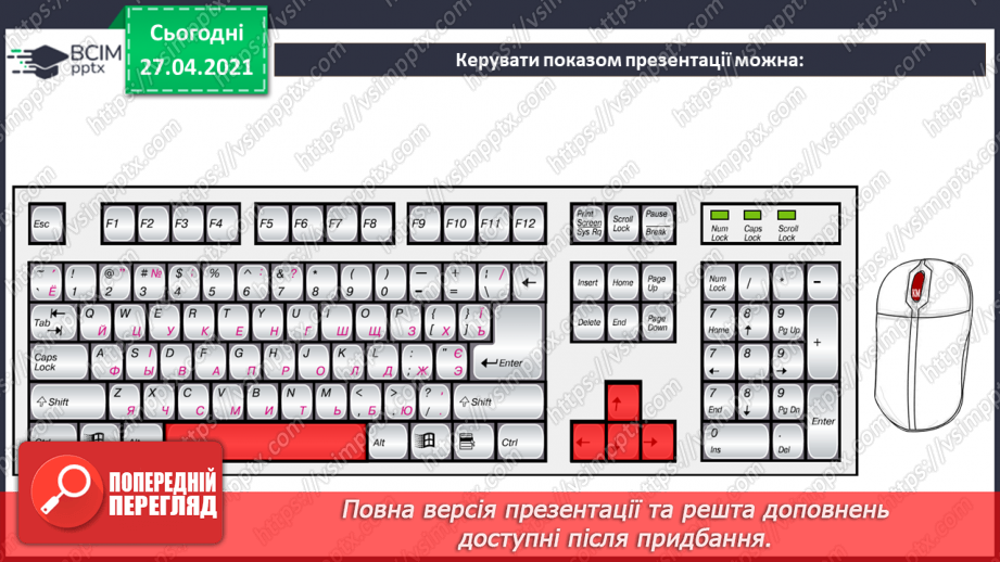 №28 - Доповідач/доповідачка та презентація. Культура презентування. Слайд-шоу із зображень, як вид презентування.  Середовище створення презентацій.19