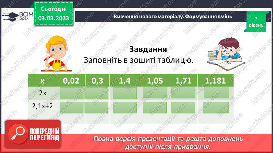 №128 - Розв’язування вправ і задач на множення десяткових дробів9