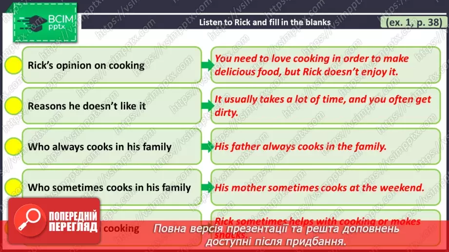 №041 - ГР4 Рецепт смаженої курки. Розвиток навичок писемного продукування. A Fried Chicken Recipe. Writing.10 №041 - ГР4 Рецепт смаженої курки. Розвиток навичок писемного продукування. A Fried Chicken Recipe. Writing.10