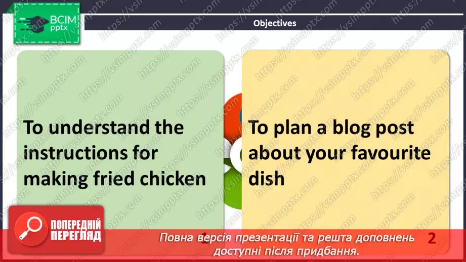 №041 - ГР4 Рецепт смаженої курки. Розвиток навичок писемного продукування. A Fried Chicken Recipe. Writing.2 №041 - ГР4 Рецепт смаженої курки. Розвиток навичок писемного продукування. A Fried Chicken Recipe. Writing.2