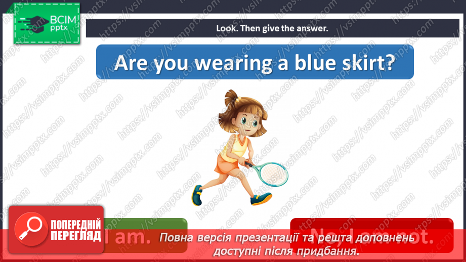 №058 - Get dressed. “Are you wearing …?”, “I’m wearing …”8 №058 - Get dressed. “Are you wearing …?”, “I’m wearing …”8