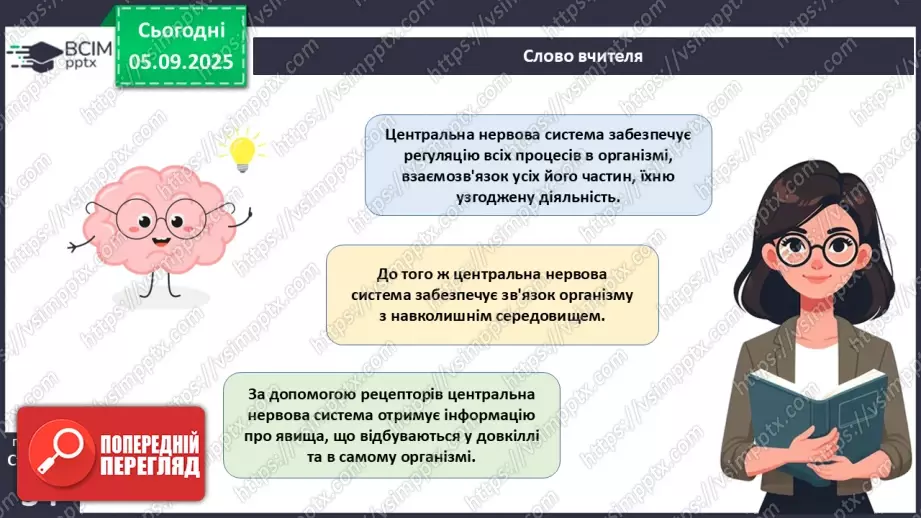 №008 - Будова нервової системи16 №008 - Будова нервової системи16