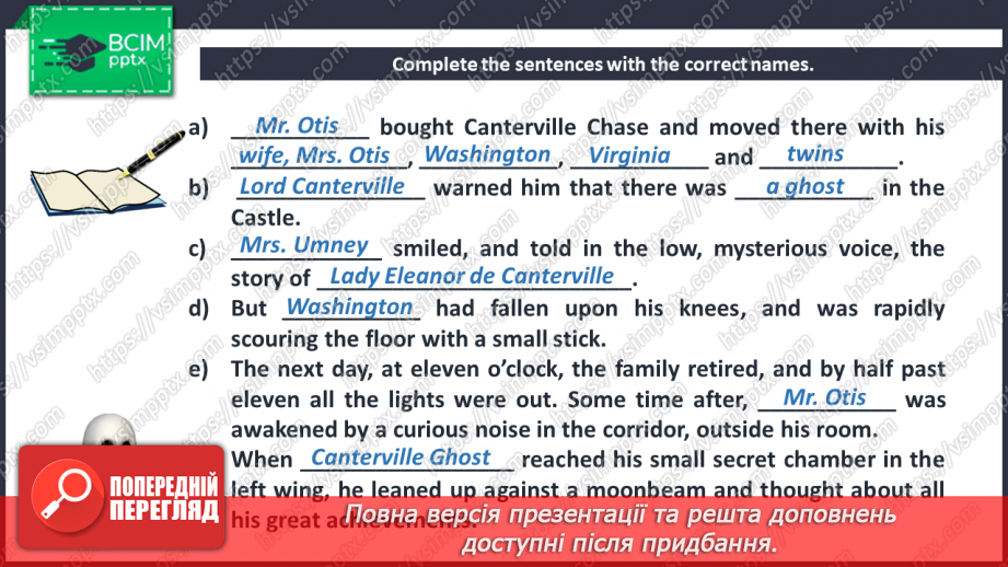 №042 - Literature Club. “The Canterville Ghost” (chapter III) by Oscar Wilde.17