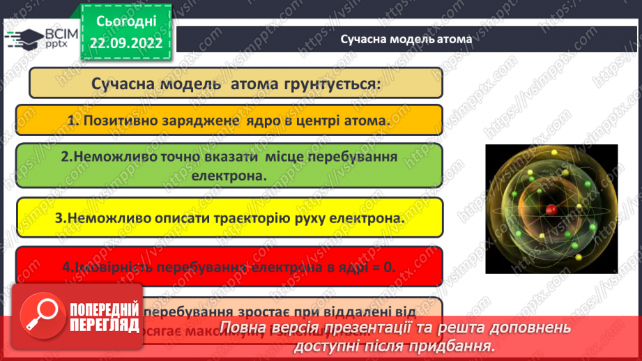 №12 - Стан електронів в атомі. Електронні орбіталі. Енергетичні рівні.7