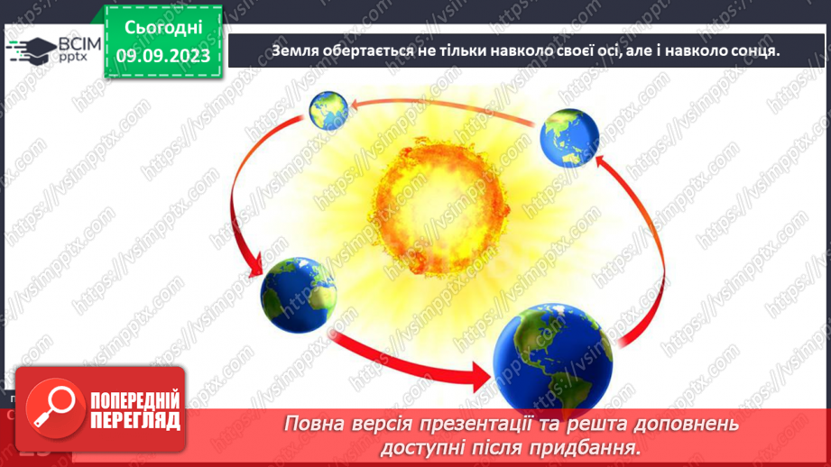 №05 - Які рухи здійснює наша планета. Рухи Землі та їх наслідки. Робота з глобусом і телурієм12