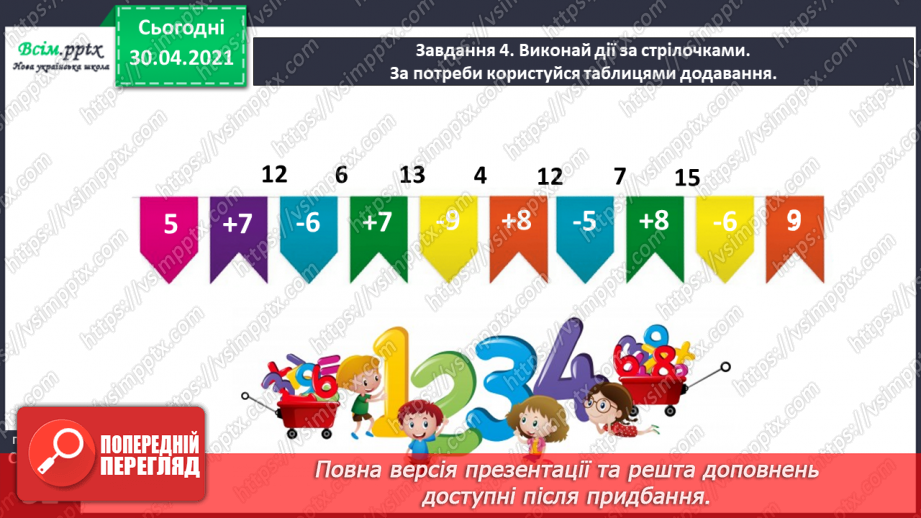 №028 - Досліджуємо таблиці додавання чисел у межах 20.24