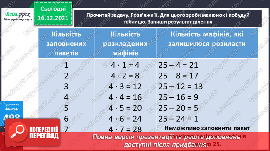 №132 - Ділення з остачею. Складання виразів за числовим променем і таблицею множення. Розв’язування задач.16