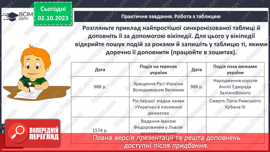 №11 - Способи упорядкування хронологічних даних20