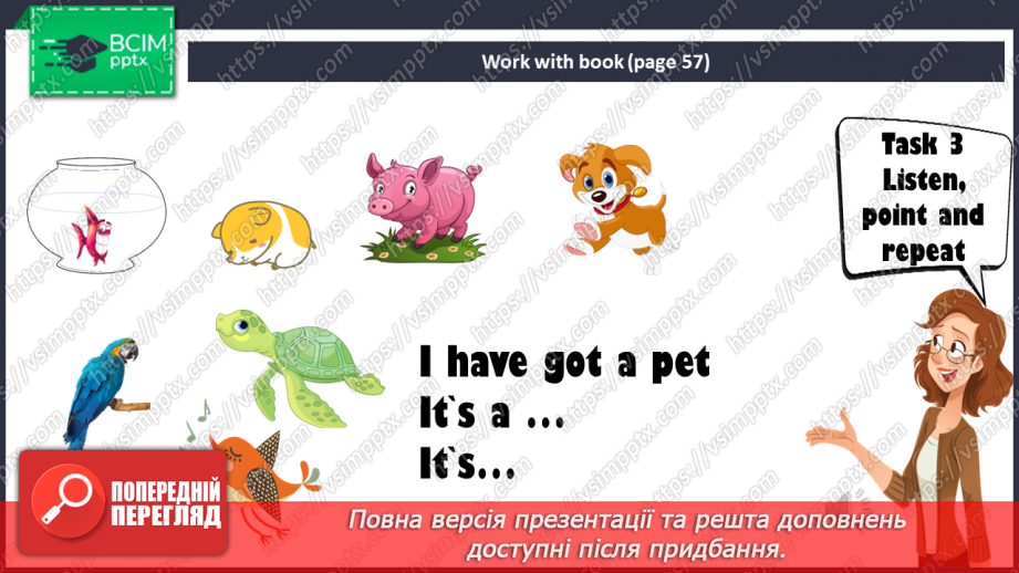 №035 - My pets. Structure “I have got a pet.19