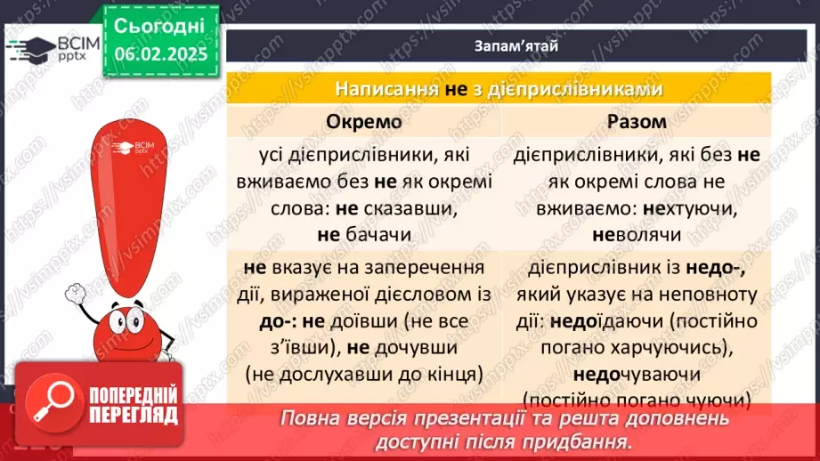№064 - Написання не з дієприслівниками.9 №064 - Написання не з дієприслівниками.9
