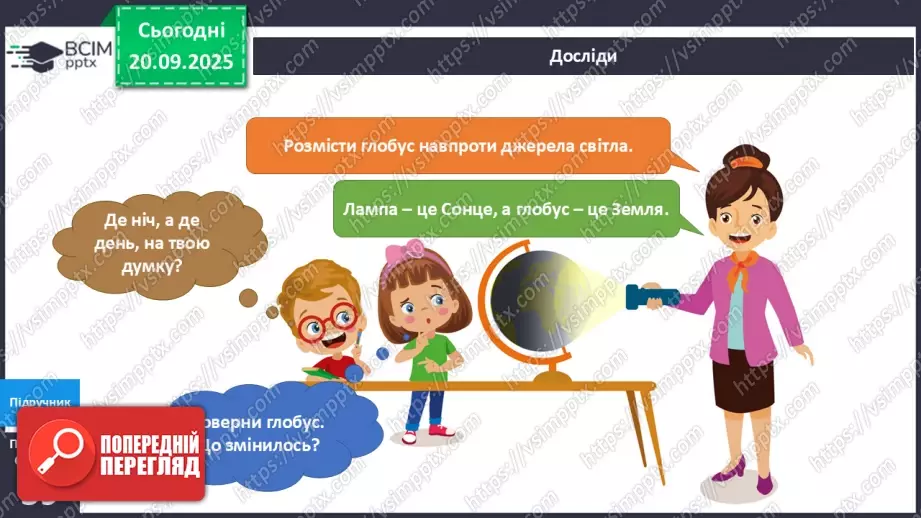 №014 - Обертання Землі навколо своєї осі Доба.15 №014 - Обертання Землі навколо своєї осі Доба.15