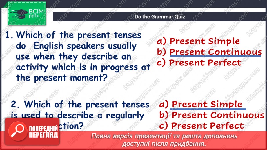 №002 - Brush up Your Grammar. Present Tenses16