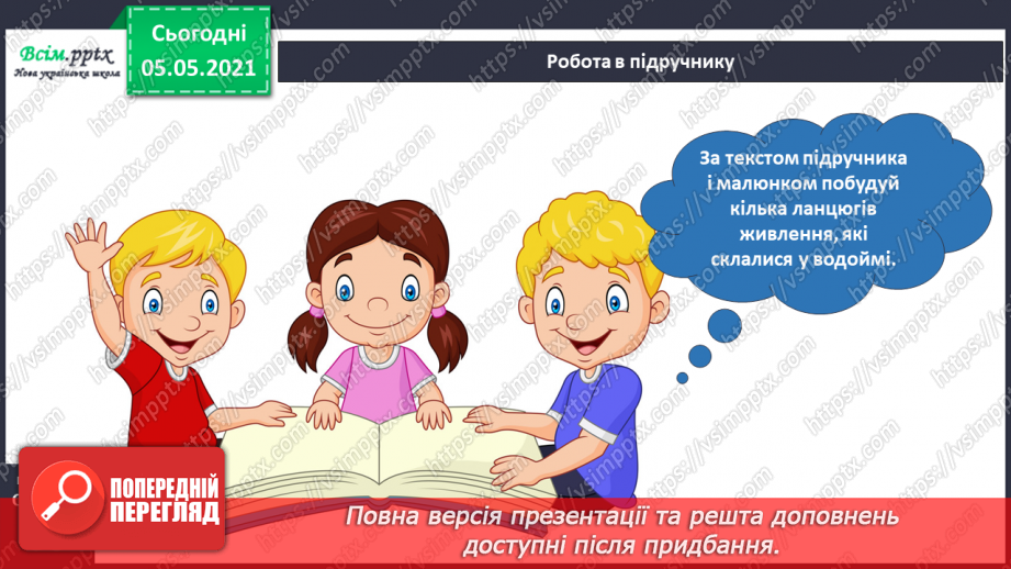 №052 - Природне угруповання — прісна водойма.34