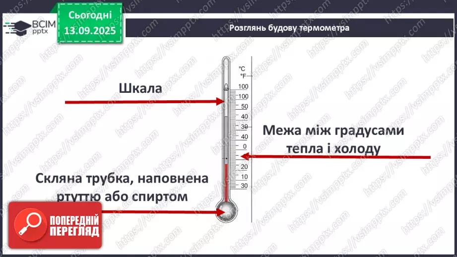 №0011 - Як зміни не залежать від мене? Види термометрів.13 №0011 - Як зміни не залежать від мене? Види термометрів.13