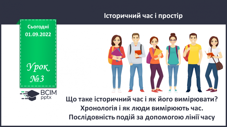 №03 - Що таке історичний час і як його вимірювати. Хронологія і як люди вимірюють час0