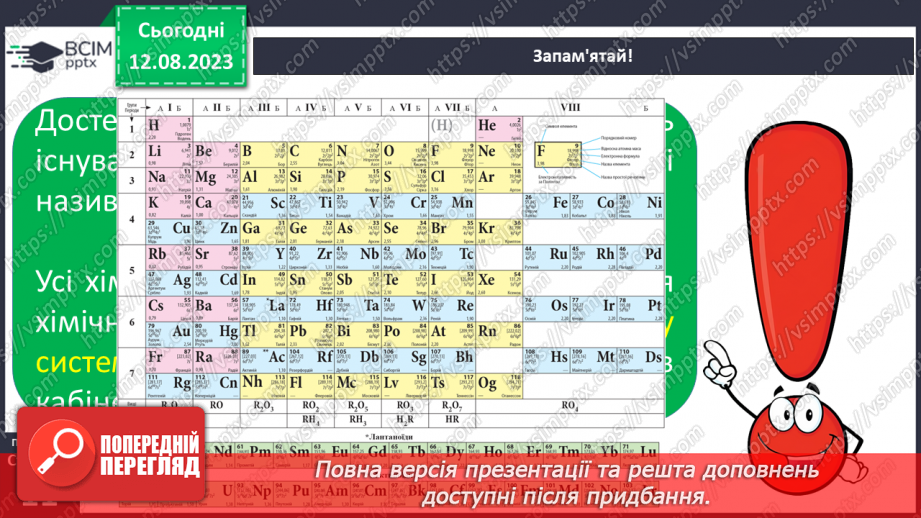 №03 - Із чого складається все в природі: речовини, матеріали, атоми, молекули, хімічні елементи. Агрегатні стани речовини.13