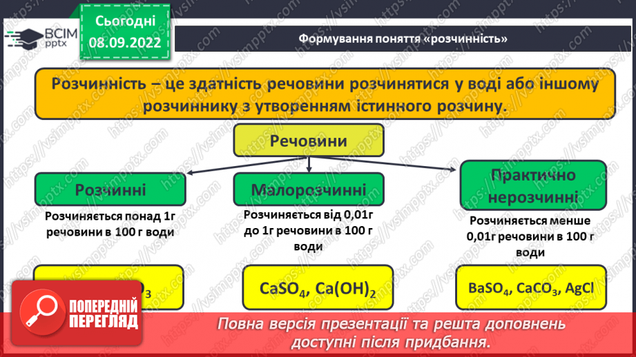 №07 - Будова молекули води. Поняття про водневий зв`язок і розчинність речовин.14