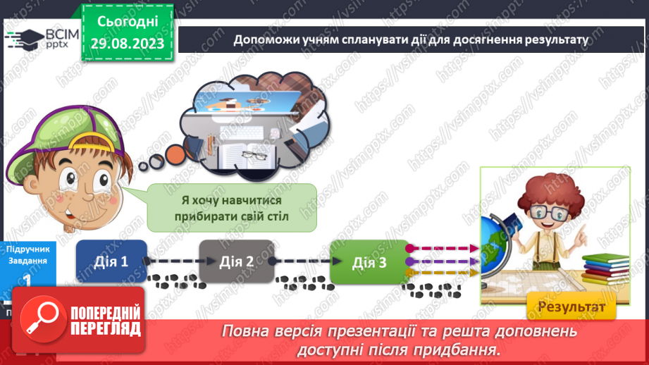 №015-16 - Я планую. Українська мова в інтегрованому курсі: Я досліджую медіа. Малюнок як джерело інформації.10