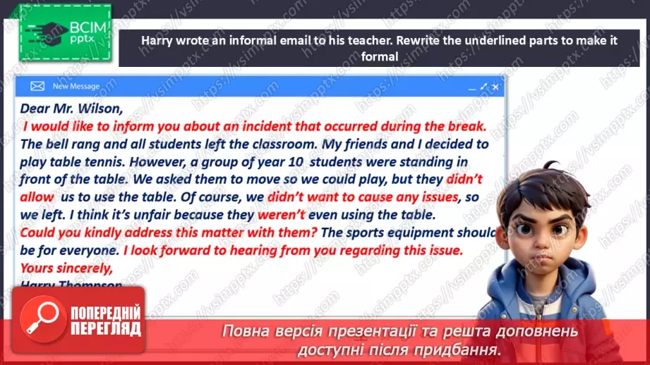 №022 - Grammar. Formal and informal letters22 №022 - Grammar. Formal and informal letters22