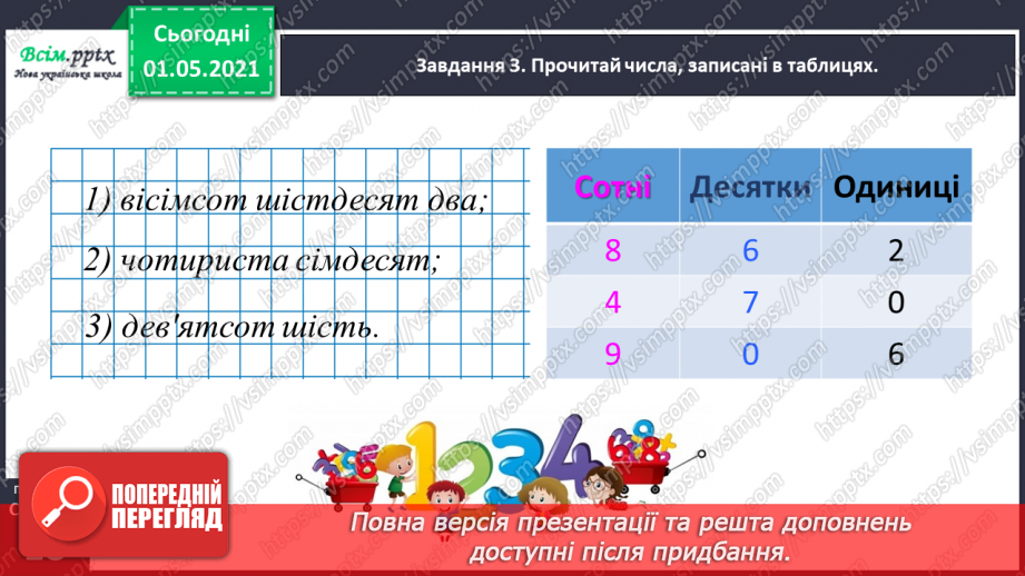 №088 - Одержуємо трицифрові числа33 №088 - Одержуємо трицифрові числа33