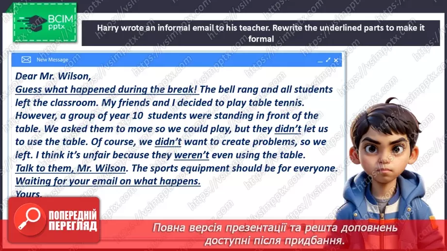 №022 - Grammar. Formal and informal letters21 №022 - Grammar. Formal and informal letters21