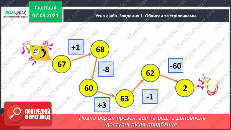 №002 - Додаємо і віднімаємо числа частинами8