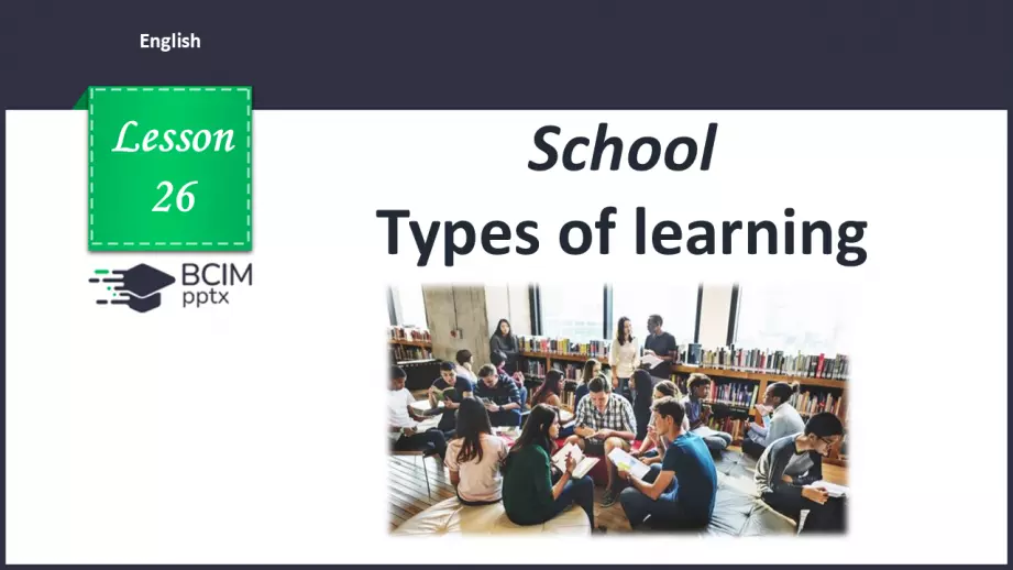 №026 - Types of learning0 №026 - Types of learning0