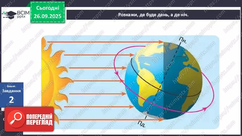 №0016 - Добовий рух Землі та його наслідки.16 №0016 - Добовий рух Землі та його наслідки.16
