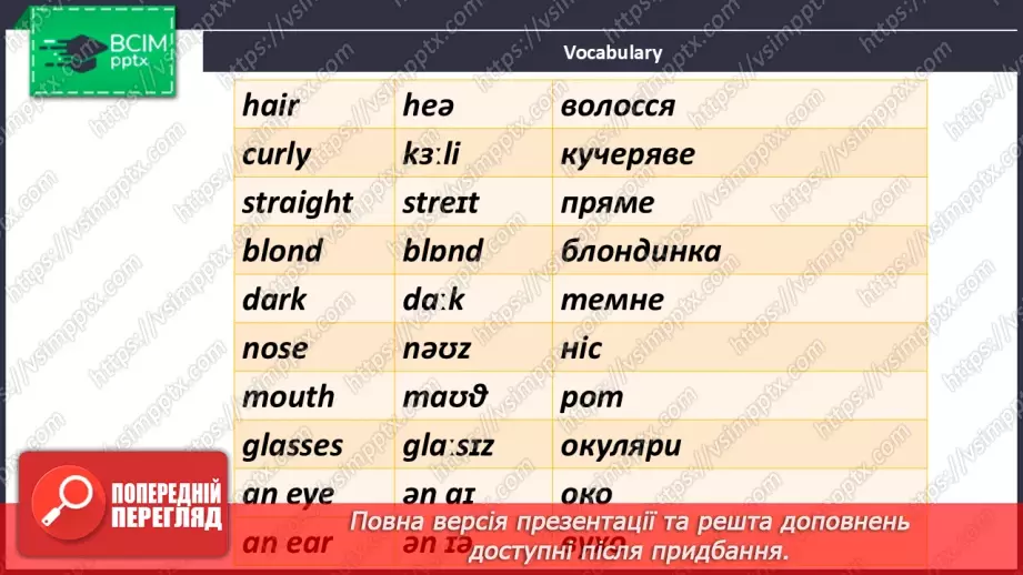 №025 - UNIT 3. World of Professions.  Who Has Got a Big Nose?5