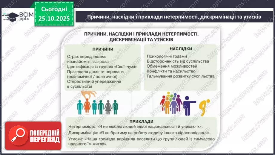 №10 - Подолання дискримінації і нетерпимості – шлях до гармонії в суспільстві.8 №10 - Подолання дискримінації і нетерпимості – шлях до гармонії в суспільстві.8