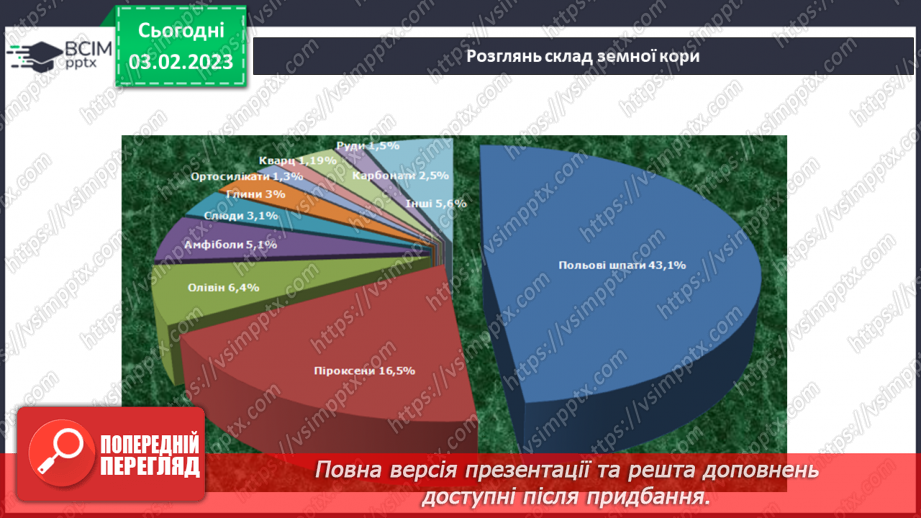 №064 - Гірські породи і мінерали.4