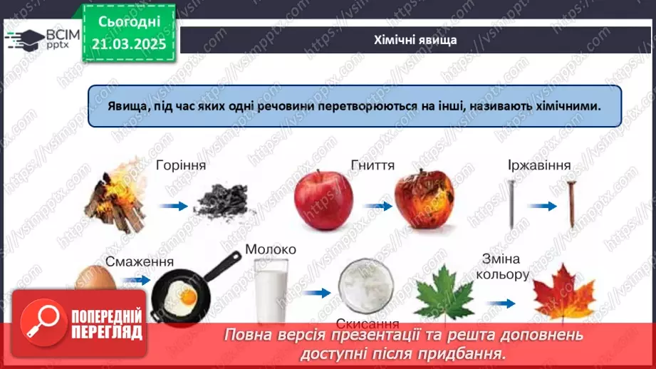 №28 - Фізичні та хімічні явища13