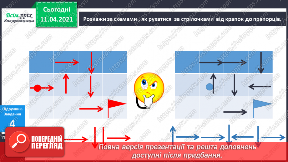 №004 - Лічба об’єктів. Порівняння об’єктів за довжиною, шириною, товщиною. Співвідношення між числом і цифрою.13