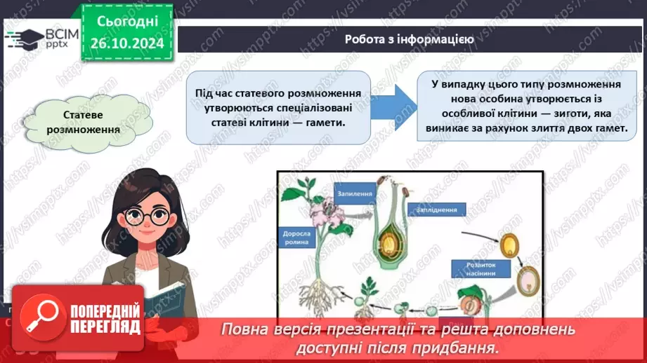 №28 - Розмноження та життєві цикли рослин.7 №28 - Розмноження та життєві цикли рослин.7