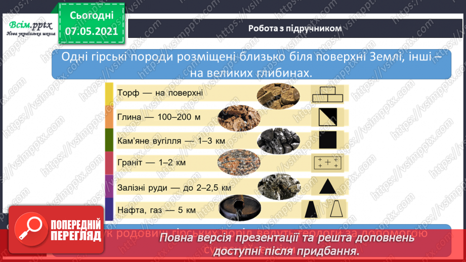 №030 - Що таке гірські породи9 №030 - Що таке гірські породи9