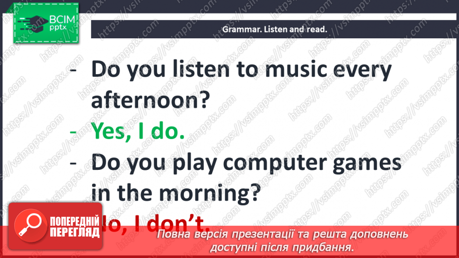 №008 - It’s my life. “Do you …?”, “Yes, I do”, “No, I don’t”5