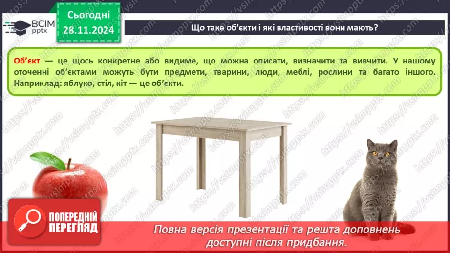 №28 - Об’єкти та їх властивості.5