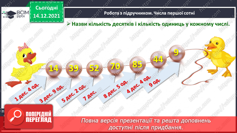 №089 - Розряд одиниць і розряд десятків у двоцифровому числі. Розклад двоцифрового числа на розрядні доданки.17 №089 - Розряд одиниць і розряд десятків у двоцифровому числі. Розклад двоцифрового числа на розрядні доданки.17